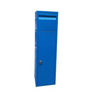 Wholesale Customized Blue Tall Garbage Bin Steel Battery Recycling Bins NO Leakage Welding from china suppliers