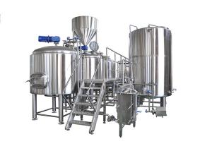 Wholesale Professional 3 Vessel Brewhouse 2000L Micro Beer Brewery Equipment With Steam Heating from china suppliers