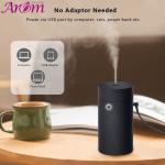 Auto Shut Off 55ml USB rubber Appearance Portable Plastic Essential Oil Aroma