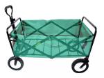 Green Four Wheel Heavy Duty Collapsible Wagon Large Capacity Versatile