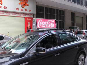 Wholesale Waterproof Taxi Roof Sign 12V P4 Taxi Top Led Display from china suppliers