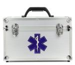 ABS Medicine Box Aluminum Silver Medical Case With Handle