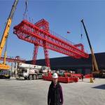 Low Weight Truss Double Girder Gantry Crane for Outdoor Loading Unloading