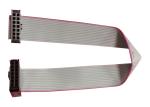 PVC Female Male 28 AWG 1.27mm Flexible Flat Cable