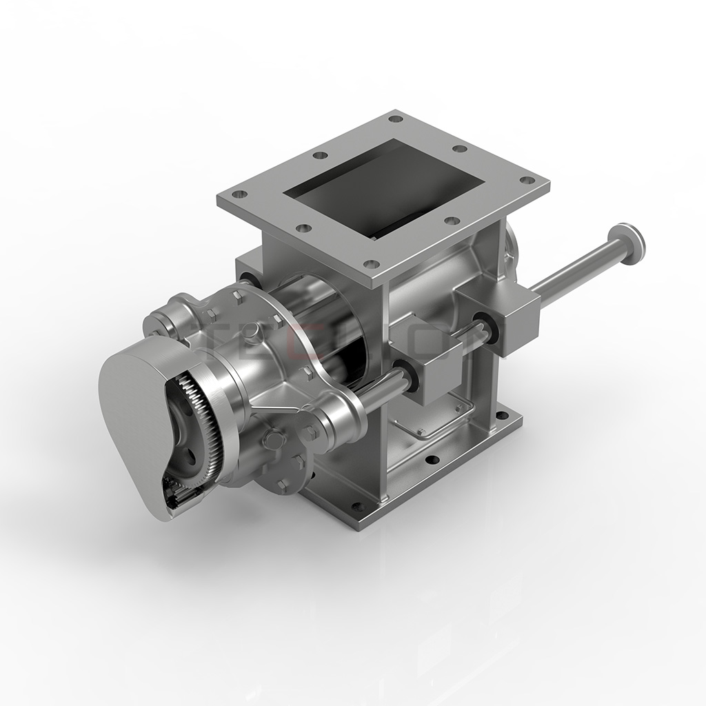 Normal Temperature Hydraulic Airlock Rotary Valve for Powders or Granular Products