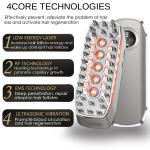 Personal Care Hair Massager Red Light Portable Electric Meridian laser hair