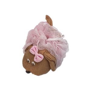 Wholesale Lovely Mesh Bath Pouf Body Sponge Scrubber , Net Bath Sponge Cordless Bathroom Scrubber from china suppliers