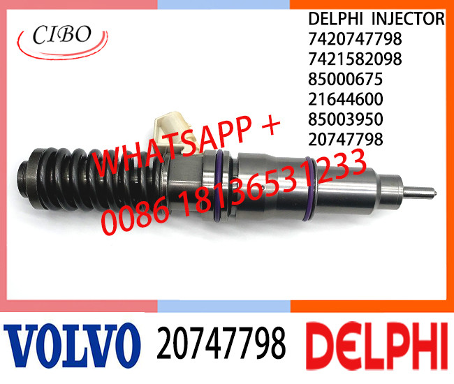 Fuel Diesel Injector 20747798 7420747798 85000675 7421582098 21644600 85003950 for VOL (REN-AULTT) MD9 3503