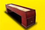 Luxury 10 FT Shuffleboard Game Table Furniture Style With Wood Veneer Poly