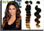 Natural Wave Virgin Peruvian Hair Extensions Three Tone 14''- 28''
