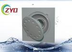 6 X 6 X 2 Inch Plastic Kitchen Floor Drain Grates , Hinge Cover Bathroom Floor