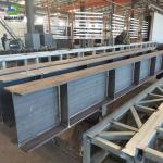 Green Modern Prefabricated Industrial Steel Structure Warehouse Office