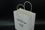 ODM Handle Paper Bags Sustainable Custom Kraft Shopping Bags Lightweight