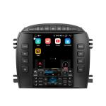 10.4 Inch Car Radio Fascia Jaguar Wireless Carplay Single Din 128G 12v