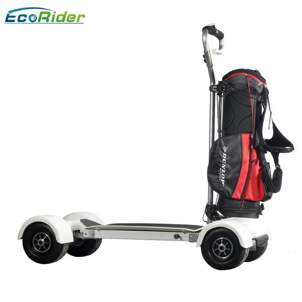 10.5 Inch 4 Wheel Skateboard 1000W Brushless Motor With Removable Golf Handle