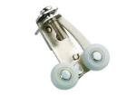 Upper Wheel Sliding door wheels/rollers for cabinet/dresser door Plastic+Iron