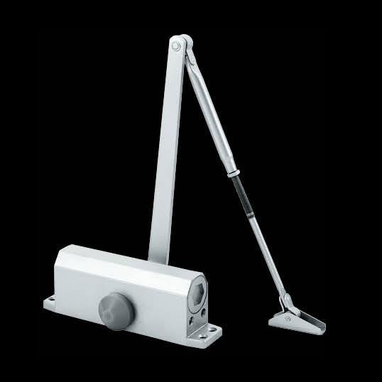 Door closer JYC-071A, square type, 60-80kgs, material steel, finishing powder