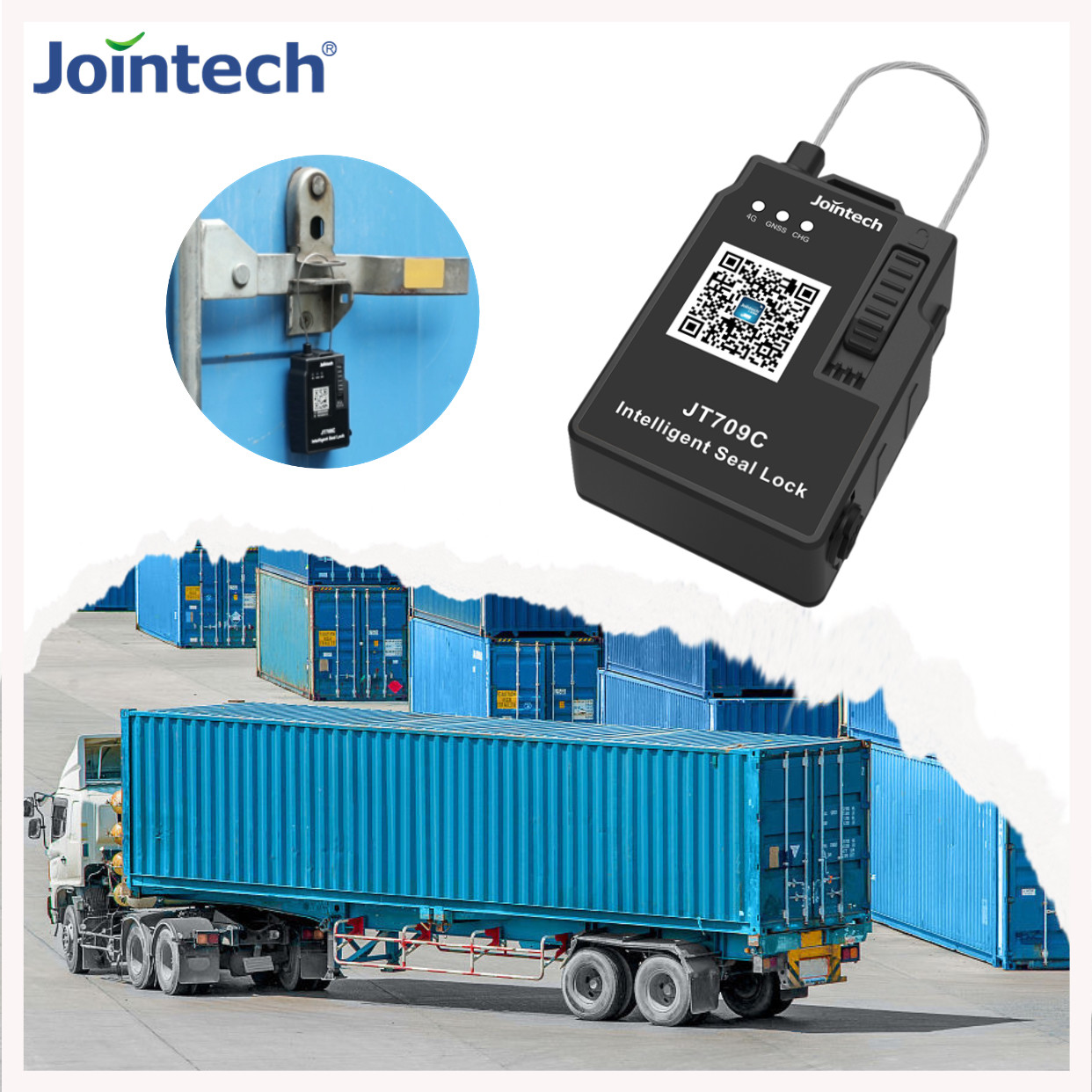 GPS GSM Electronic Seal Tracker Used For Car Tracking And Security