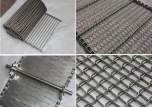 Wholesale Metal Great Wall 430 Stainless Mesh Conveyor Belt For Towing Boat from china suppliers