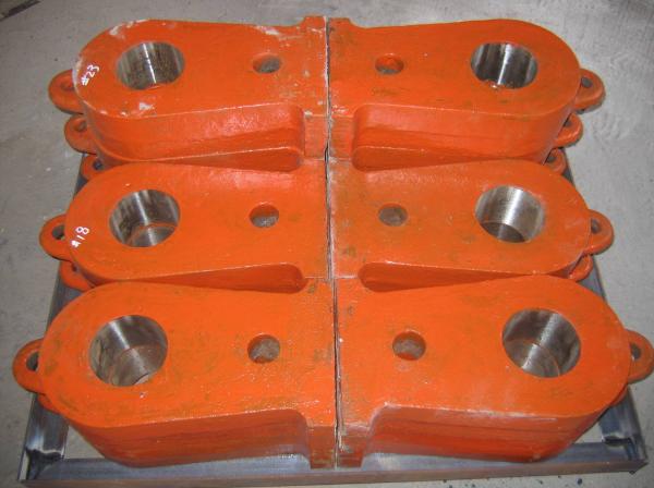 Packed in Steel Pallets High Wear-resistant Castings Mn13 For Mine Mills Deliver