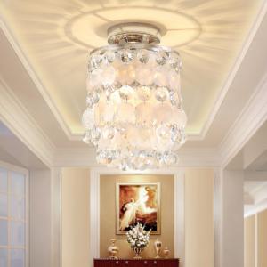 China White Color and Sea shells capiz Chandelier (WH-MC-06) on sale