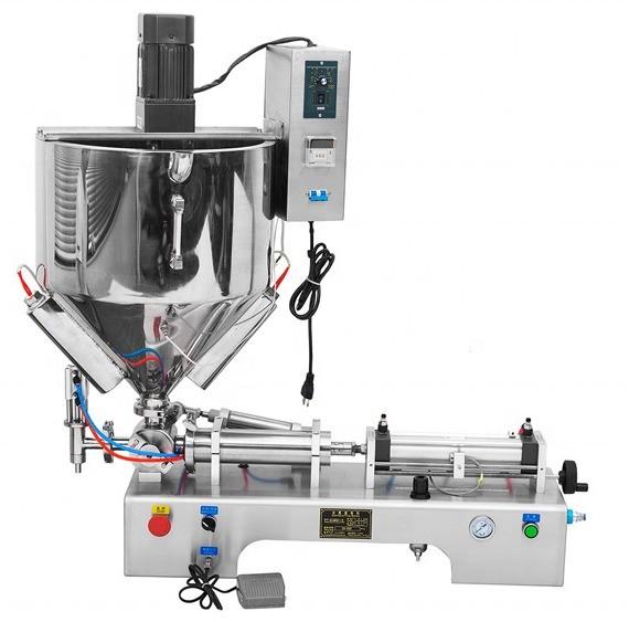 110V High Accuracy Industrial Filling Machine Stainless Steel Face Cream Filling