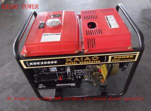 Wholesale 220V 230V 3000W Small Welder Generator Diesel With Ordinary Panel Board from china suppliers