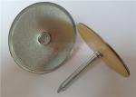 1" Cup Head Weld Pins With Insulated Paper For Fastening Insulation Onto Steel