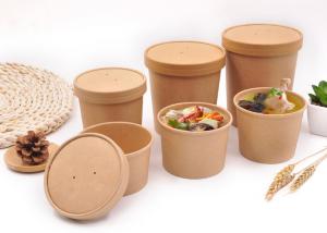 Wholesale Branded Paper Soup Cups Food Containers Disposable Bowls For Hot Soup from china suppliers