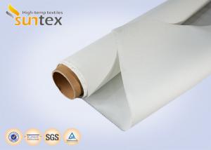 Wholesale 0.85mm White Silicone Coated Fabric For Fire Curtain System E 120 Fire Protection from china suppliers