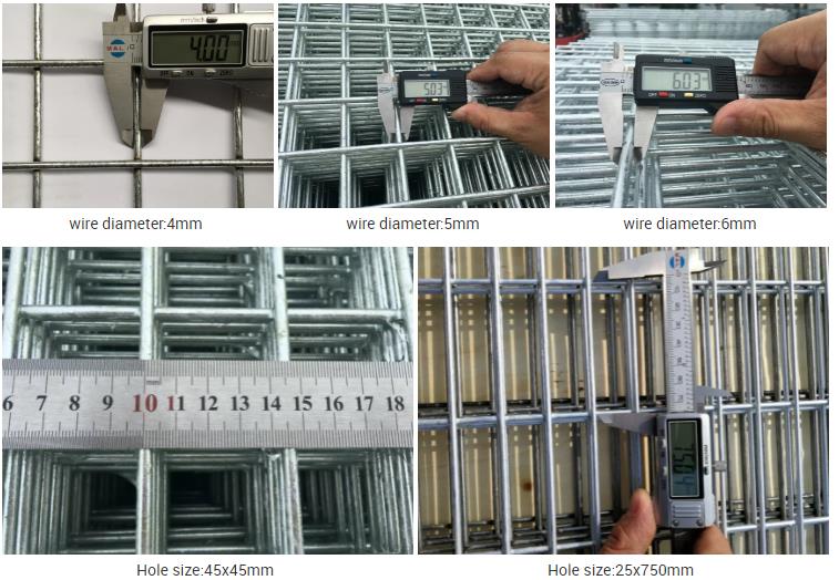 welded wire mesh panels