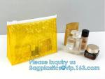 Cosmetic Makeup Bubble Slider Zipper Bags, Zip Padded Pouch For Beauty, Skin