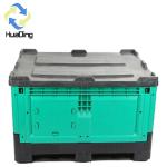 1210H760B plastic boxes agricultural plastic pallet foldable transport