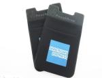 Fashion Black Kangaroo Mobile Phone Pouch Card Holder, Debossed Logo,For