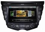 Ouchuangbo Auto Central Multimedida Player for Hyundai Veloster DVD-GPS
