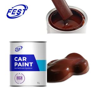 Wholesale High Quality 1K Basecoat Colors Paint Brown Car Paint Painting Color Car from china suppliers