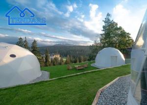 Wholesale Commercial Protection Combined PVC UV Igloo Dome Tent For Outdoor Activities from china suppliers