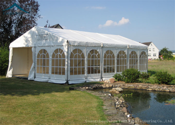 Wind Load 100km/h Outside Event Tent With Colorful Lining Decoration