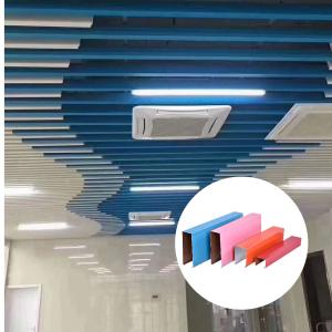 Wholesale Aluminum Linear Metal Ceiling Slats Customized Aluminum Strip Ceiling from china suppliers
