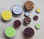 Jeans Custom Clothing Buttons Nickle Free , Engraved / Embossed