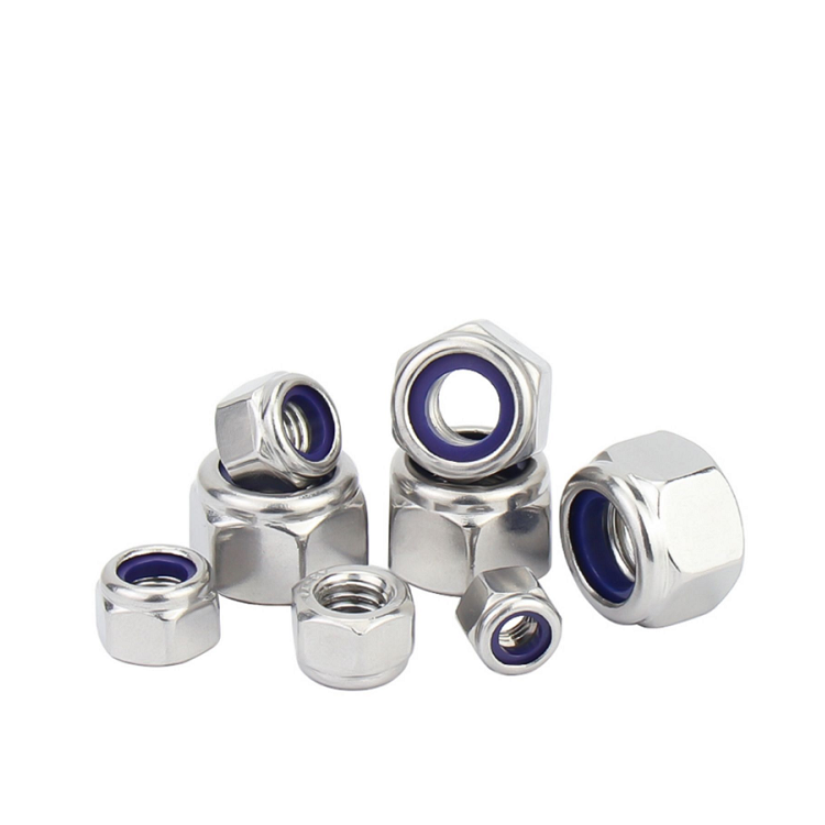 Automotive Industry Self-Locking Nylock Nuts in Metric Measurement for Secure Fastening
