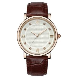 Wholesale Fashion Diamond Dial Couple Watch Genuine Business Quartz Analog Watch from china suppliers