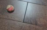 dark stained chinese maple hardwood flooring