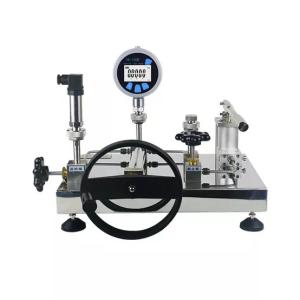 Wholesale Desktop Hydraulic Piston Calibrator Dead Weight Tester Pressure Gauge Calibration Equipment from china suppliers
