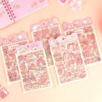 Girlish Heart Custom Paper Stickers Hand Account Decoration Sticker 80gsm