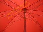 Customized Sizes Round Logo Printing Outdoor Advertising Umbrella for Promotion