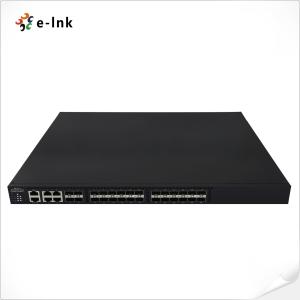 Wholesale Managed Fiber Switch 24 10gbps Sfp+ Ports + 4 10/100/1000mbps Tp/Sfp Combo Ports from china suppliers