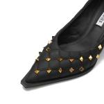 6899-1 Sexy Pointed Shallow Mouth High Heels Are Thin Nightclub Rivet Women'S