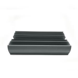 Wholesale Aluminum Housing Heat Sink Extrusion Profiles Black Powder Coating from china suppliers
