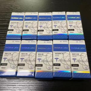 Wholesale Silver Hologram Foil 10ml 20ml Steriod Packaging Boxes With Gloss Bright Film from china suppliers